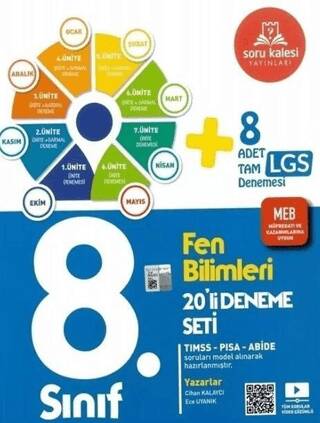 8. Sınıf Fen Bilimleri 20`li Deneme Seti Föyleri - 1