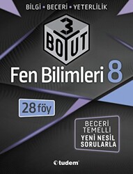 8. Sınıf Fen Bilimleri 3 Boyut - 1