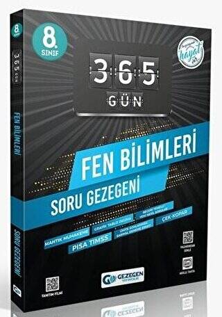 8. Sınıf Fen Bilimleri 365 Gün Soru Gezegeni - 1