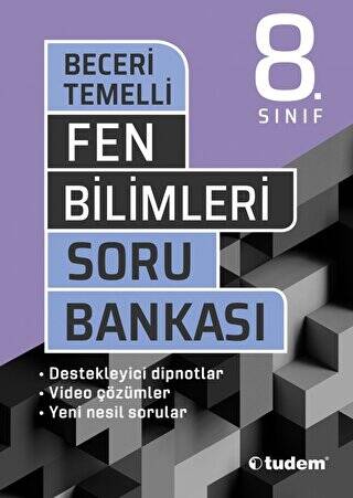 8. Sınıf Fen Bilimleri Beceri Temelli Soru Bankası - 1