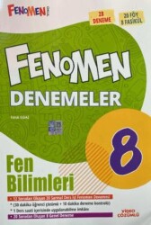 8. Sınıf Fen Bilimleri Fenomen 12 Genel Deneme - 1