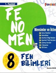 8. Sınıf Fen Bilimleri Fenomen Mevsimler ve İklim 1. Fasikül Gama Yayınları - 1