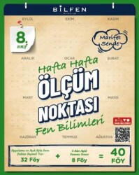 8. Sınıf Fen Bilimleri Hafta Hafta Ölçüm Noktası - 1