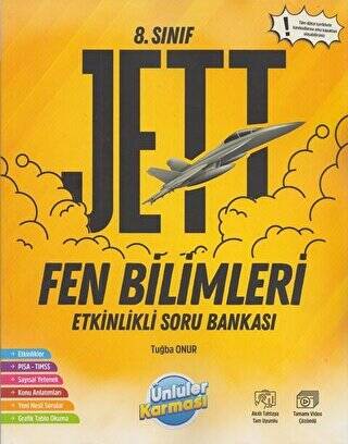 8. Sınıf Fen Bilimleri Jett Etkinlikli Soru Bankası - 1