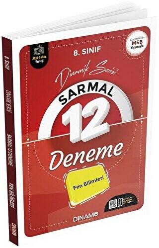 8. Sınıf Fen Bilimleri Sarmal 12 Deneme - 1