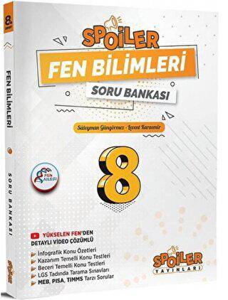 8. Sınıf Fen Bilimleri Spoiler Soru Bankası - 1