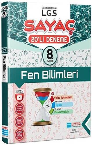 8. Sınıf Fen Bilimleri Video Çözümlü 20`li Deneme - 1