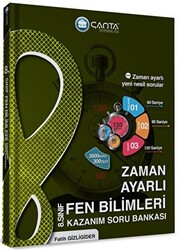 8. Sınıf Fen Bilimleri Zaman Ayarlı Kazanım Soru Bankası - 1