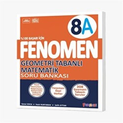 8. Sınıf Fenomen Geometri Tabanlı Matemetik Soru Bankası - 1