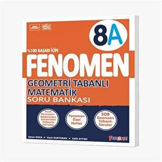 8. Sınıf Fenomen Geometri Tabanlı Matemetik Soru Bankası - 1