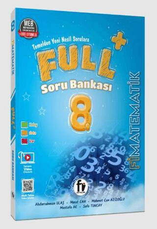 8. Sınıf Full Matematik Soru Bankası - 1