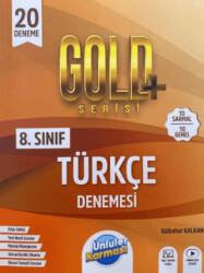 8. Sınıf Gold Serisi Türkçe 20li Deneme - 1