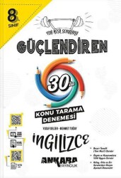 8.⁠ ⁠Sınıf Güçlendiren İngilizce 30`lu Konu Tarama Denemesi - 1