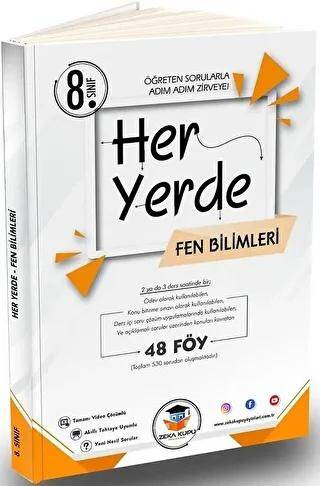 8. Sınıf Her Yerde Fen Bilimleri 48 Föy Zeka Küpü Yayınları - 1