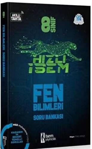 8. Sınıf Hızlı İsem Fen Bilimleri Soru Bankası - 1