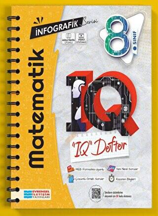 8. Sınıf İnfografik Serisi Matematik IQ Defter - 1