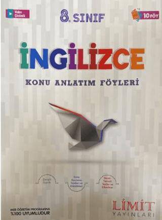 8. Sınıf İngilizce Konu Anlatım Föyleri - 1