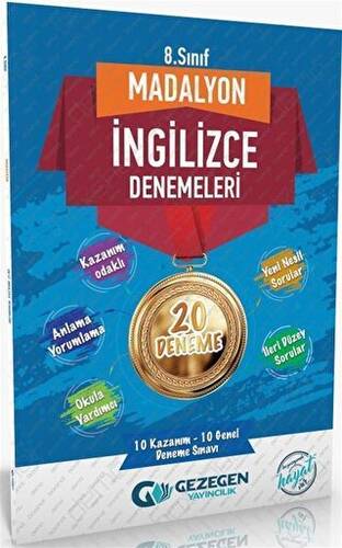 8. Sınıf İngilizce Madalyon 20 li Denemeleri - 1