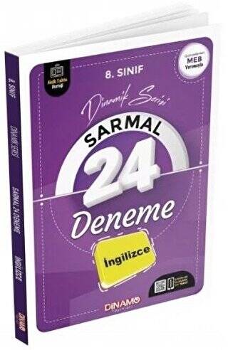 8. Sınıf İngilizce Sarmal 24 Deneme - 1