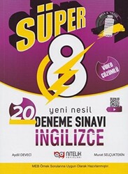 8. Sınıf İngilizce Süper Yeni Nesil 20 Deneme Sınavı - 1