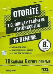 8. Sınıf İnkılap Tarihi Otorite 12 Deneme - 1