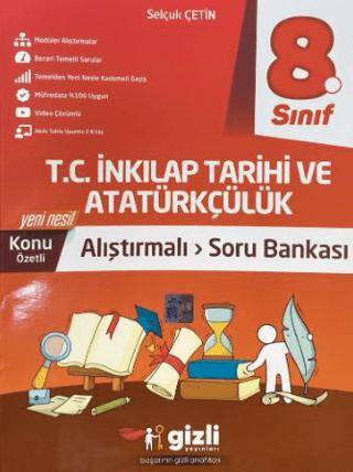 8. Sınıf İnkılap Tarihi ve Atatürkçülük Alıştırmalı Soru Bankası - 1