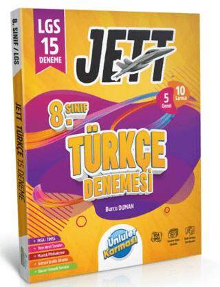 8. Sınıf Jett Türkçe 15 Deneme - 1