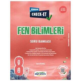 8. Sınıf Kendini Check - Et Fen Bilimleri Soru Bankası - 1