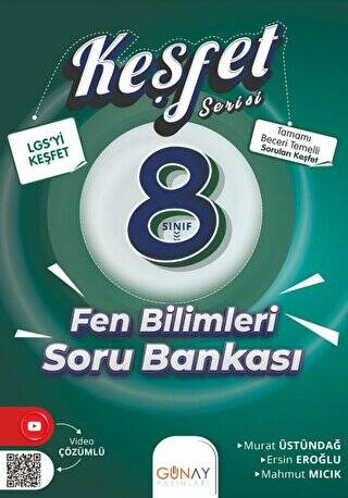 8. Sınıf Keşfet Serisi Fen Bilimleri Soru Bankası - 1