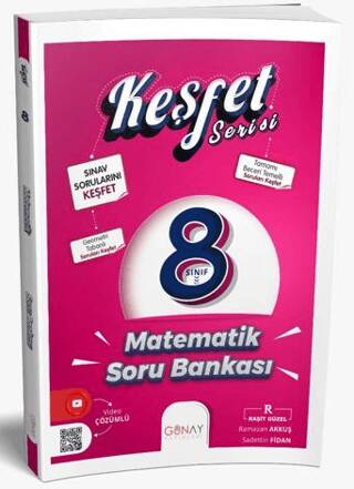 8. Sınıf Keşfet Serisi Matematik Soru Bankası - 1