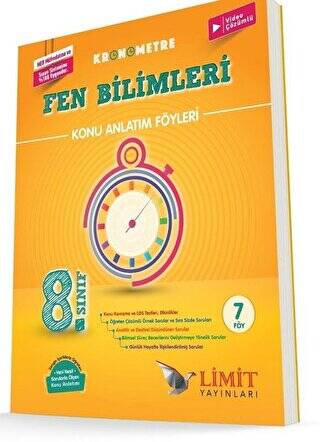 8. Sınıf Kronometre Fen Bilimleri Konu Anlatım Föyleri 7 Föy - 1