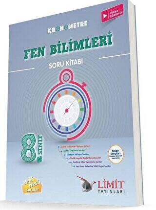 8. Sınıf Kronometre Fen Bilimleri Soru Kitabı - 1