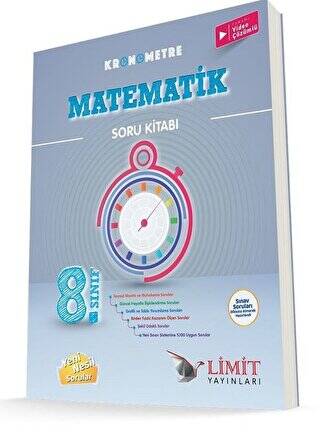 8. Sınıf Kronometre Matematik Soru Kitabı - 1