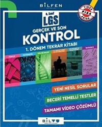 8. Sınıf LGS 1. Dönem Gerçek ve Son Kontrol Tekrar Kitabı - 1