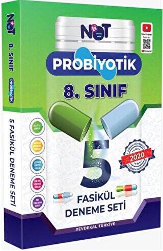 8. Sınıf LGS 1. Dönem Probiyotik 5 Fasikül Deneme Seti - 1