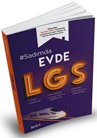 8. Sınıf LGS 5 Adımda Evde Konu Denemeleri - 1