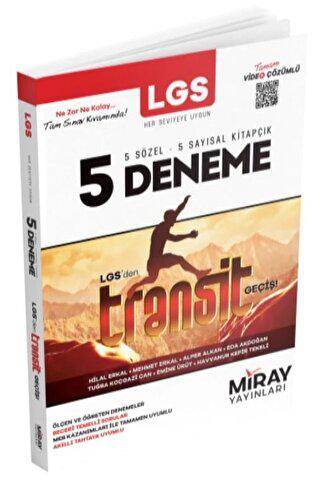 8. Sınıf LGS 5 Transit Deneme - 1