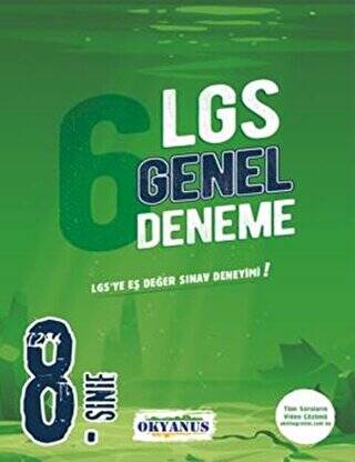 8. Sınıf LGS 6 Genel Deneme - 1