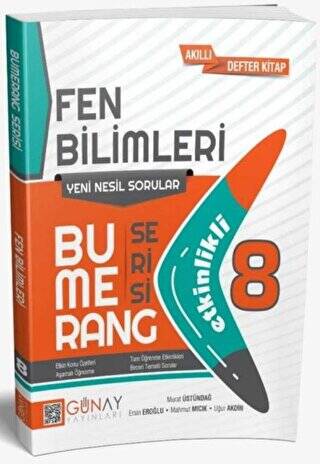 8. Sınıf LGS Bumerang Serisi Fen Bilimleri Soru Bankası - 1