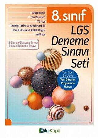 8. Sınıf LGS Deneme Sınavı Seti - 1