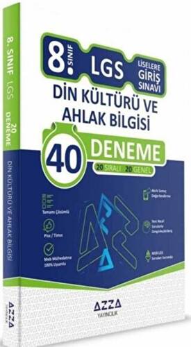 8. Sınıf LGS Din Kültürü 40 Deneme - 1