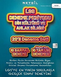 8. Sınıf LGS Din Kültürü ve Ahlak Bilgisi Deneme Periyodu 20`li Deneme Seti - 1