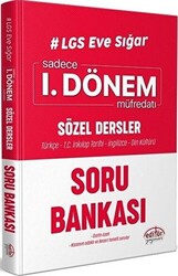 8. Sınıf LGS Eve Sığar 1. Dönem Sözel Soru Bankası - 1