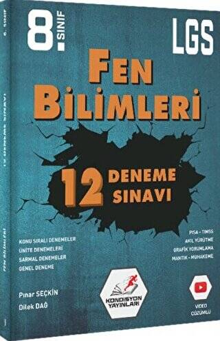 8. Sınıf LGS Fen Bilimleri 12`li Deneme Sınavı - 1