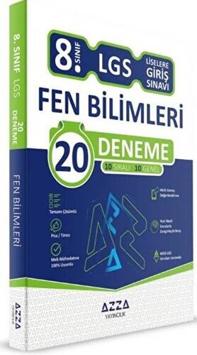 8. Sınıf LGS Fen Bilimleri 20 Deneme - 1