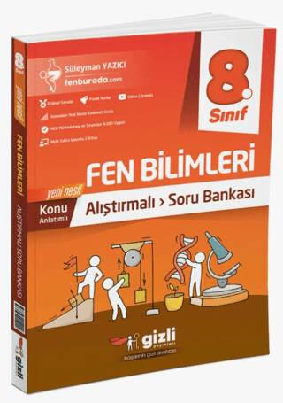 8. Sınıf LGS Fen Bilimleri Alıştırmalı Soru Bankası - 1