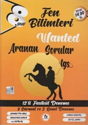 8. Sınıf LGS Fen Bilimleri Aranan Sorular 12 li Fasikül Deneme - 1