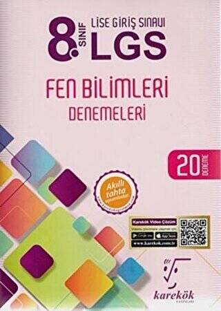 8. Sınıf LGS Fen Bilimleri Denemeleri 20 Deneme - 1