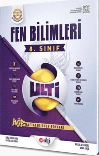 8. Sınıf LGS Fen Bilimleri Haftalık Ödev Föyleri - 1