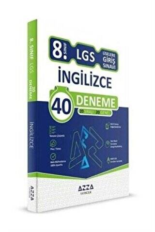 8. Sınıf LGS İngilizce 40 Deneme - 1